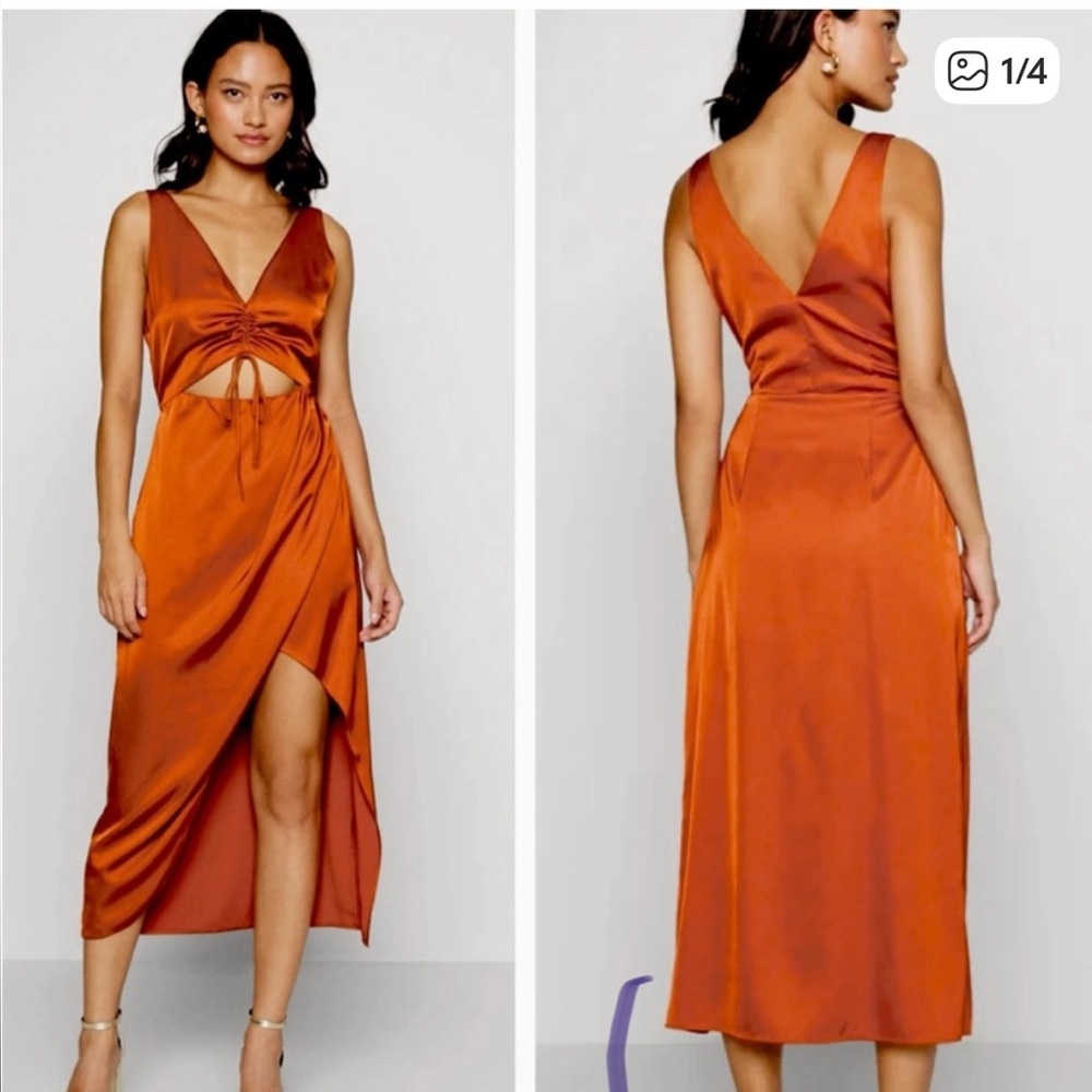 Orange Abercrombie Dress